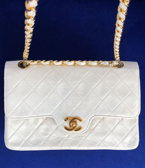 chanel classic white|chanel classic bag online shop.